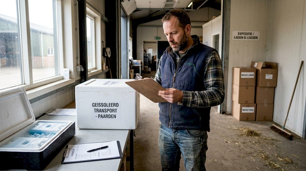Zo regelt u gekoeld transport in de paardenfokkerij stap voor stap